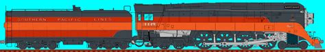 Southern Pacific GS4 4449 by carsdude on DeviantArt