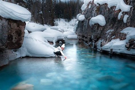 Marble And Johnston Canyon Ice Walk Tour From Calgarycanmorebanff