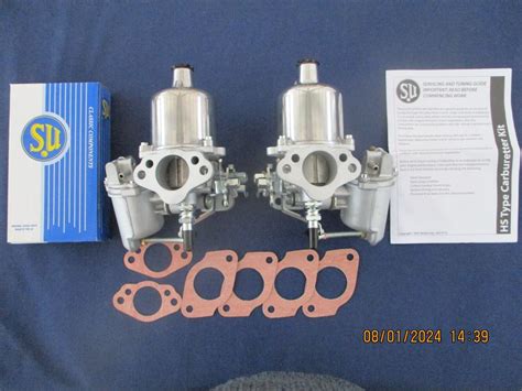 Mg Mgb Hs Twin Su Carbs Carburettors Ebay