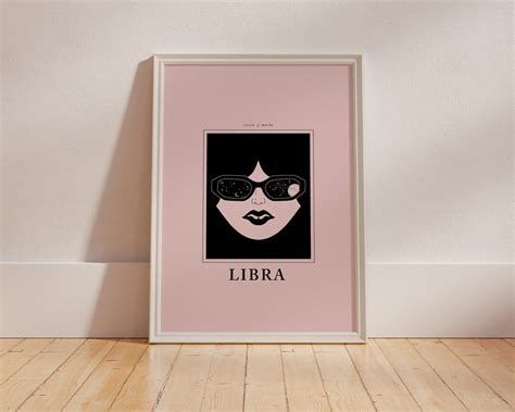 Libra Poster Libra Poster Libra Wall Art Libra Print Libra Artwork ...