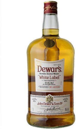 Dewars White Label Blended Scotch Whisky 175l Garfields Beverage