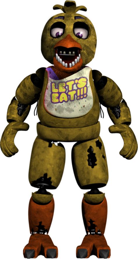 Withered Classic Chica By 133alexander On Deviantart