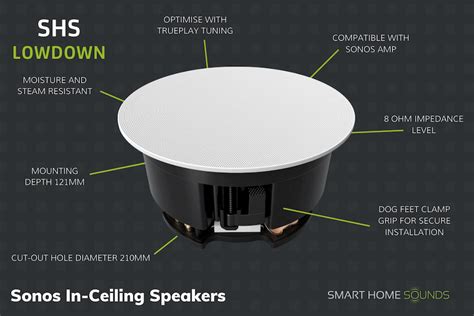 How To Connect Ceiling Speakers Sonos Shelly Lighting