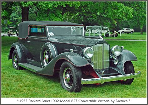 1933 Packard Model 627 Convertible Victoria A Photo On Flickriver