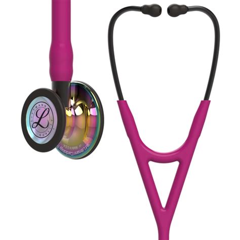 Littmann Cardiology Iv Stethoscope Rainbow Raspberry Smoke 6241