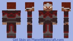 Fire Nation Soldier (Helmet) Minecraft Skin