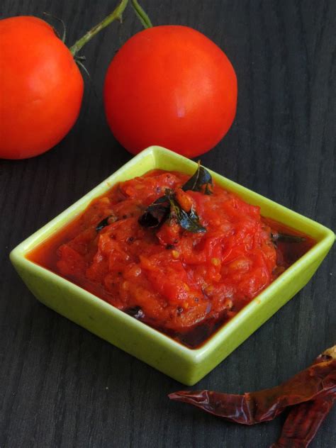 Instant Andhra Tomato Pickleinstant Tomato Pachadi Cook N Click