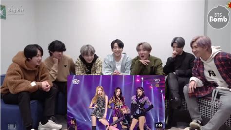 Bts Reaction To Blackpink Jennie Solo Performance At Sbs Gayo Daejun