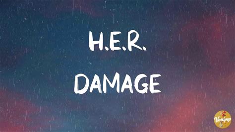 H E R Damage Lyrics Youtube