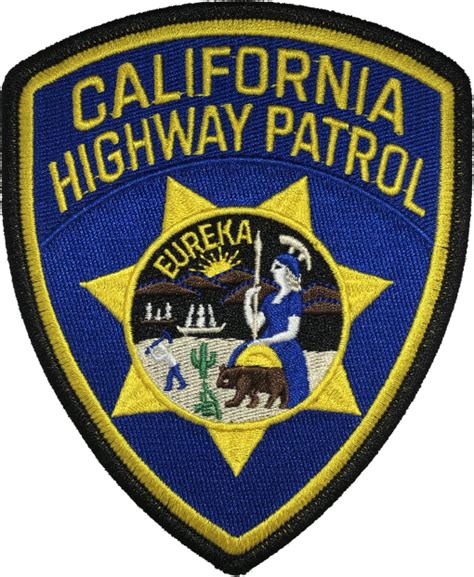 California Highway Patrol Shoulder Patch Chicago Cop Shop