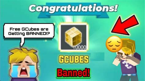 Free Gcubes Are At Risk Blockman Go Bedwars Youtube