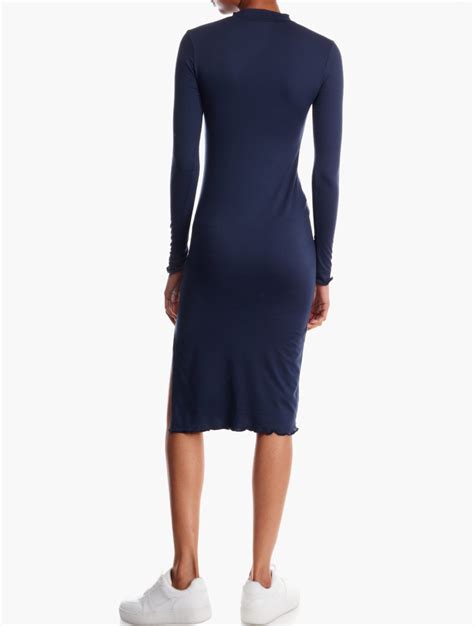 Myrunway Shop Rfo Navy Blue Bodycon Dress For Women From Za