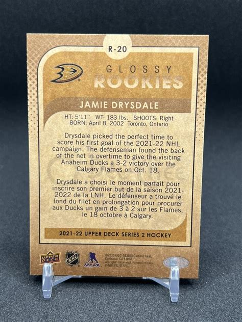 2021 22 UD Series 2 O Pee Chee Glossy Rookies Bronze R 20 Jamie