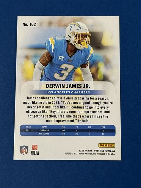 Panini Prestige Derwin James For Sale Online Ebay