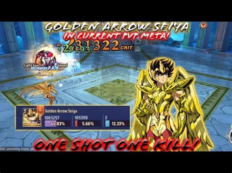 Saint Seiya Awakening Kotz Golden Arrow Seiya In Current Pvp Meta