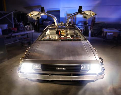 The Original Back To The Future Delorean Dmc 12 Lovingly Restored To Better Than New Condition