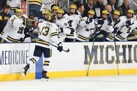 umich hockey | Michigan hockey, Hockey teams, Michigan wolverines