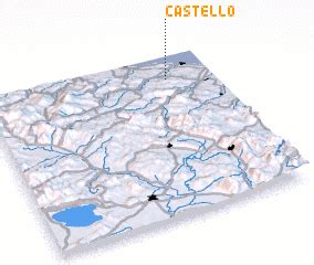 Castello (Italy) map - nona.net