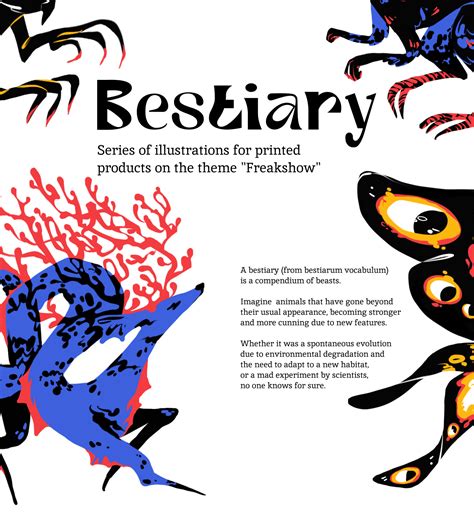 Bestiary illustrations :: Behance