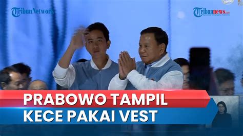 Bak Anak Muda Prabowo Gibran Tampil Kece Saat Datang Debat Capres