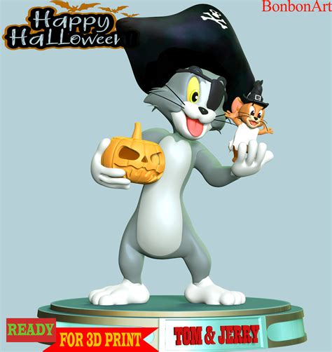 ArtStation - Tom - Jerry With Halloween | Resources