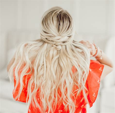 knotted braid hair tutorial twist  pretty