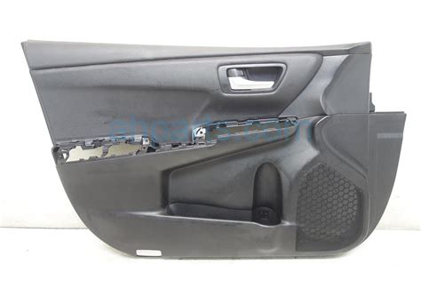 Buy 2016 Toyota Camry Front Driver DOOR PANEL TRIM LINER BLACK 119316