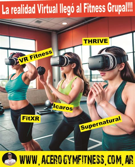 La Realidad Virtual Llegó Al Fit Grupal Acero Gym Fitness