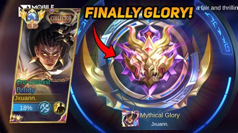 AKHIRNYA AKU MYTHICAL GLORY MENGGUNAKAN HERO BRODY Mobile Legends