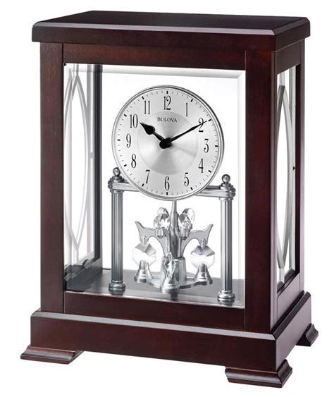 Bulova B1534 Empire Anniversary Clock The Clock Depot