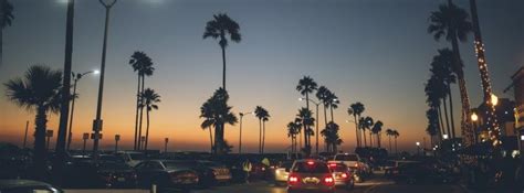 Newport Beach California at Night Facebook Cover Photo | Summer ...