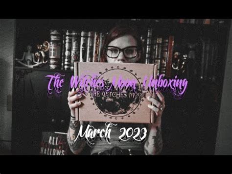 The Witches Moon Box March Unboxing Violet Prynne Youtube