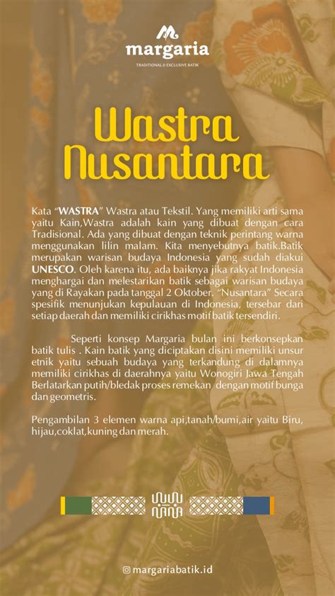 Wastra Nusantara Catalog Margaria Batik Online