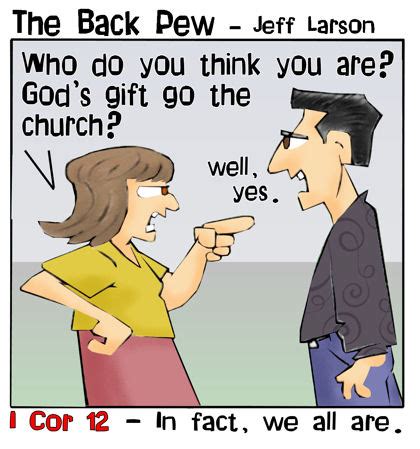 Holy Spirit Cartoons: The Back Pew - BP