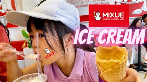 Ice Cream Mixue Di Dekat Rumah Mau Beli Yang Jumbo Youtube