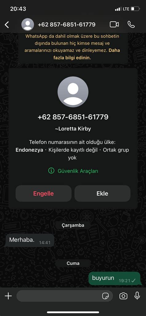 WhatsApp Yabancı Numaradan Gelen Mesajlar Şikayetvar