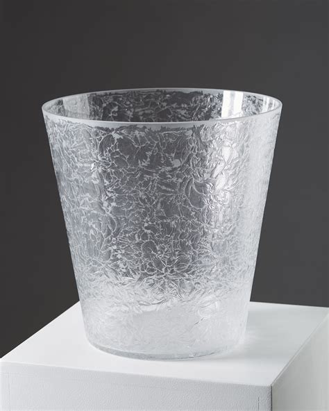 Vase Frozen Glass Designed By Ingegerd Råman For Orrefors — Modernity