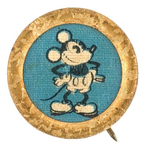 Hake S Mickey Mouse Button Off Early S Mickey Mouse Hat From Hake