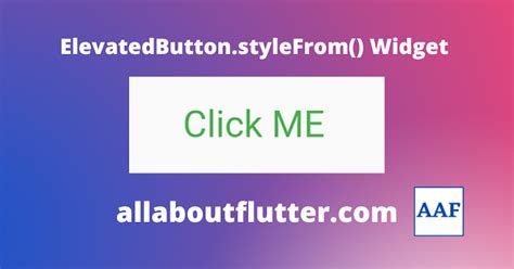 ElevatedButton.styleFrom() in Flutter - Tutorial