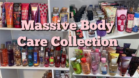 My INSANELY HUGE Bath And Body Works Victorias Secret Body Care