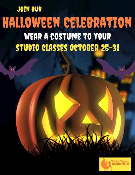 Wear Costumes to Class Oct 25-31 - Robert Thomas Dancenter