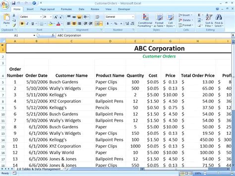 Access 2007 Import Your Excel Spreadsheet Into Access Youtube