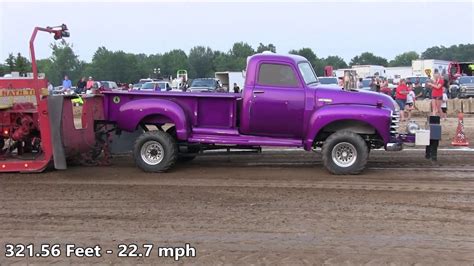 Super Stock Gas Pickups Ttpa Pulls At Fowlerville Mi July