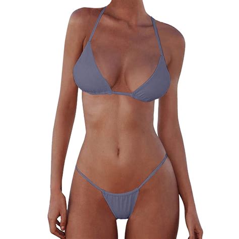 Women Bandeau Bandage Bikini Set Push Up Brazilian Swimwear Beachwear