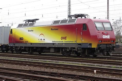 BR 145 CL Osthannoversche Eisenbahn | Eisenbahn, Bundesbahn, Deutsche bahn