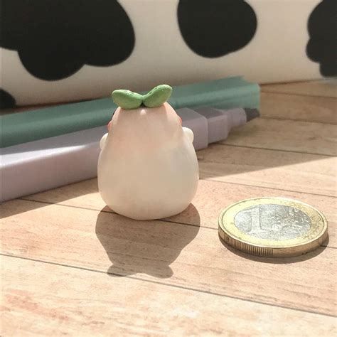 Handmade Polymer Clay Sprout Desk Friend Sculpture Polymer Etsy UK