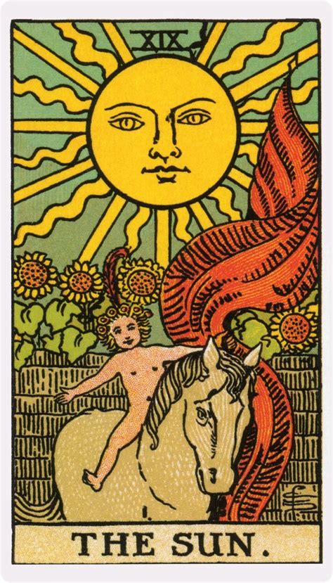 Womensart On Twitter In 2021 The Sun Tarot Card The Sun Tarot