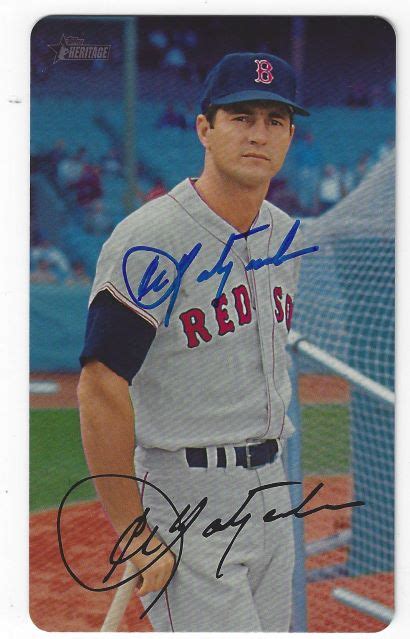 Autographed Carl Yastrzemski Boston Red Sox Topps Heritage Super