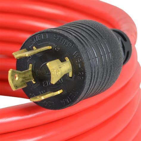 Conntek Nema L14 20p To 4 5 15 20r Generator Power Dist Cords