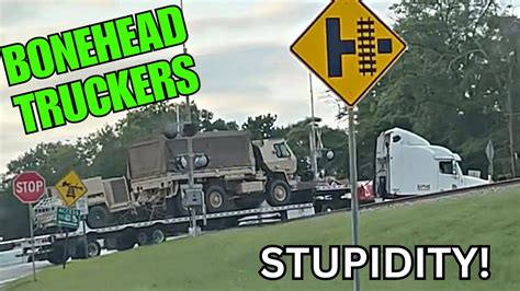 Bonehead Truckers Of The Week Trucking Is Getting Worse YouTube